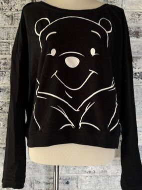 DISNEY ~ CROPPED WINNIE THE POOH SWEATSHIRT